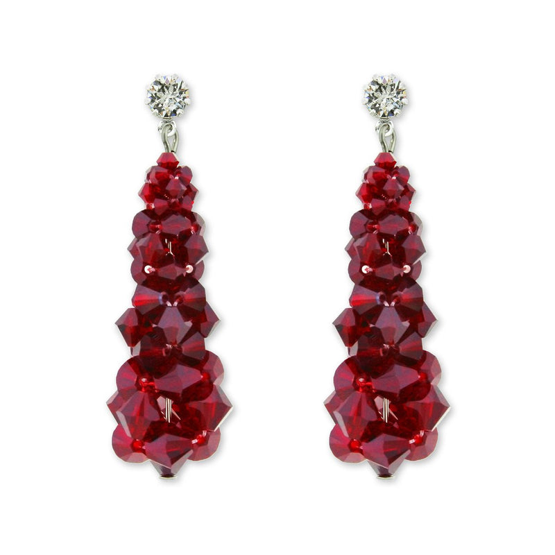 Rock Candy Earrings - red