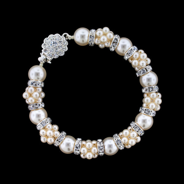 Pearl Cluster Bracelet – Giavan