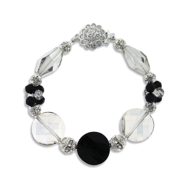 Pave Crystal Bracelet with Swarovski Beads – Giavan