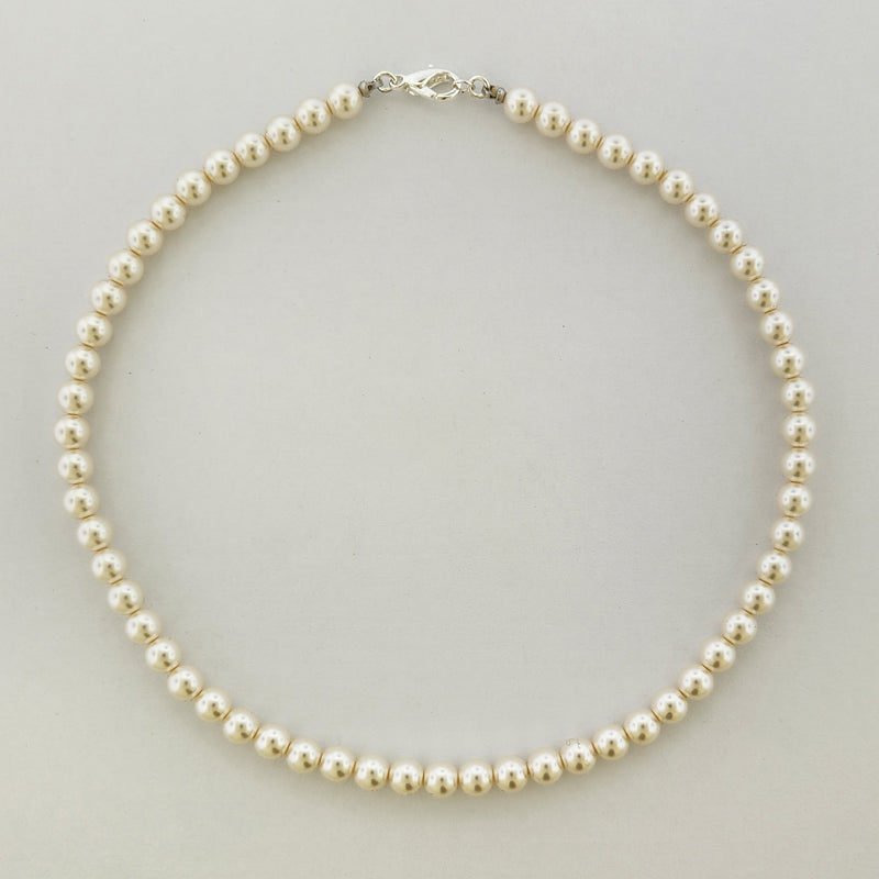 Glass Pearl Necklace