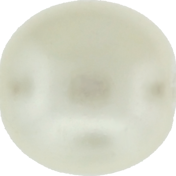 Cream White Czech Pearl