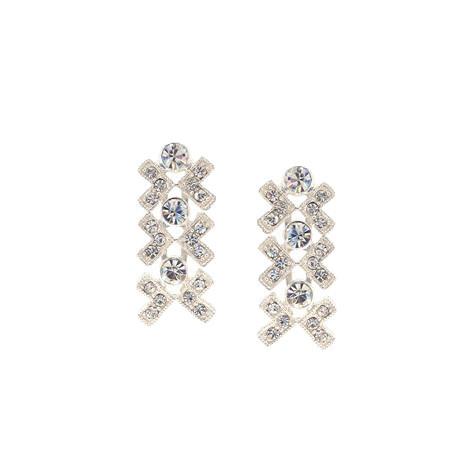 X's and O's Crystal Earrings