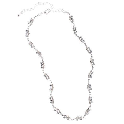 Simple Rhinestone Crystal Necklace