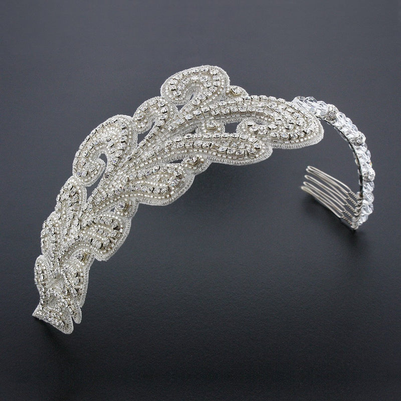 Art Nouveau Crystal Headband
