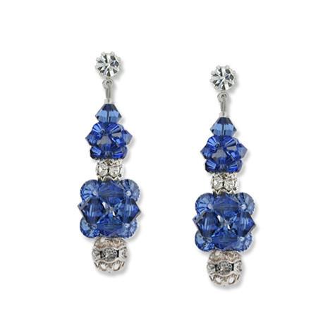 Rock Candy Earrings with Rondelles
