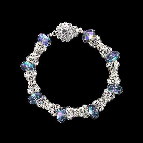 Pave Crystal Bracelet with Swarovski Beads – Giavan