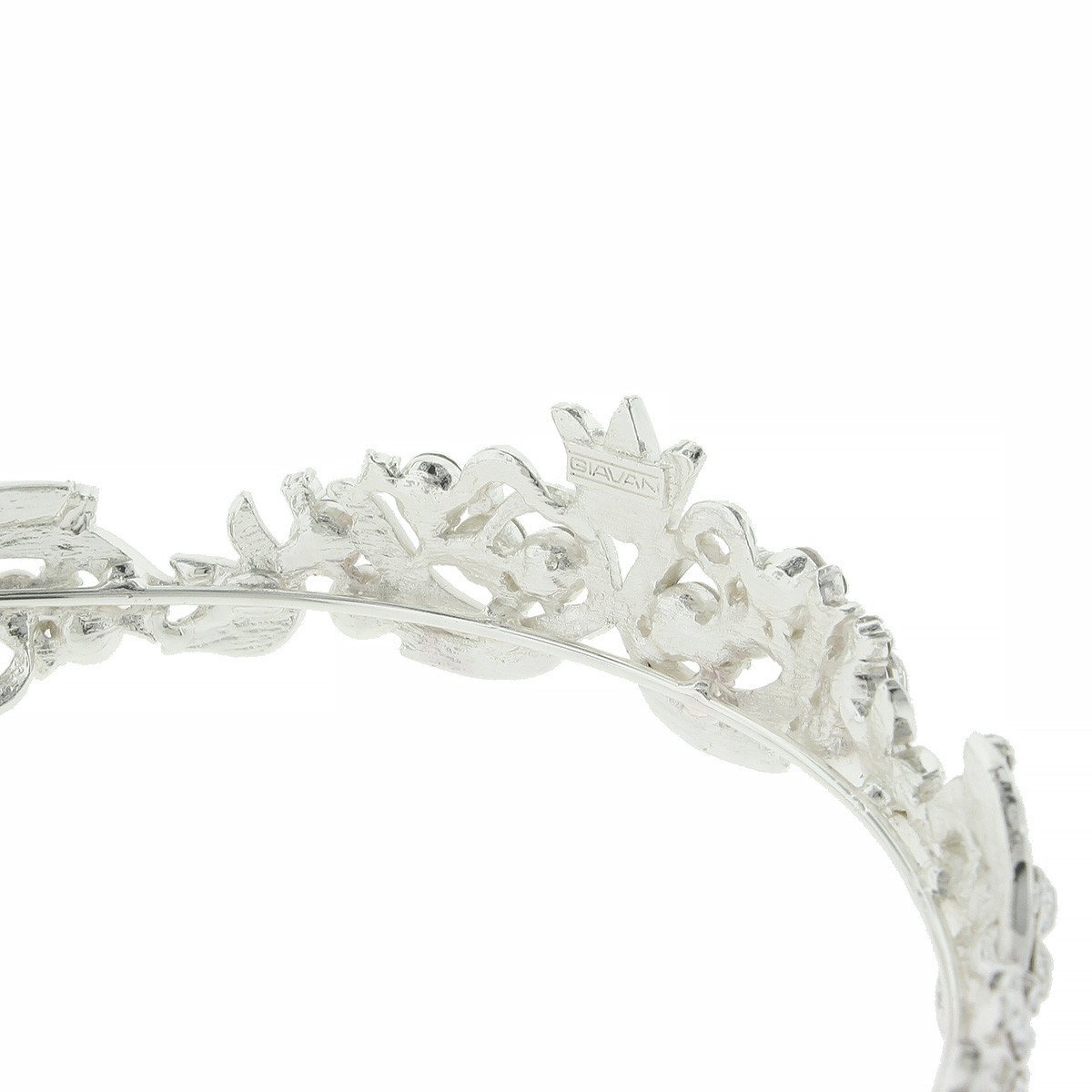 Giavan Bridal Tiara Highgrove Gold Cubic Zirconia Crystal Bridal Tiara main image 3