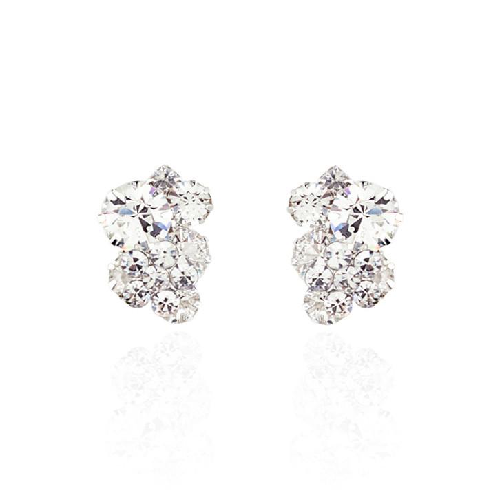 Crystal Cluster Earrings