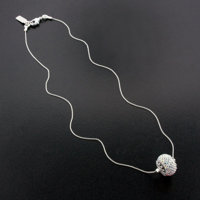 Pave Charm Pendant Necklace