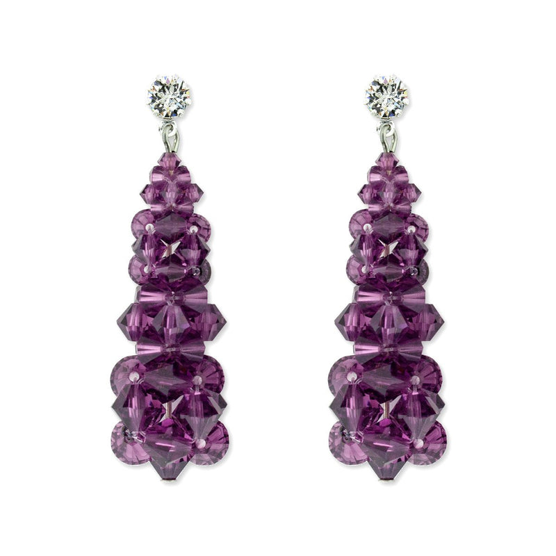 Rock Candy Earrings - purple