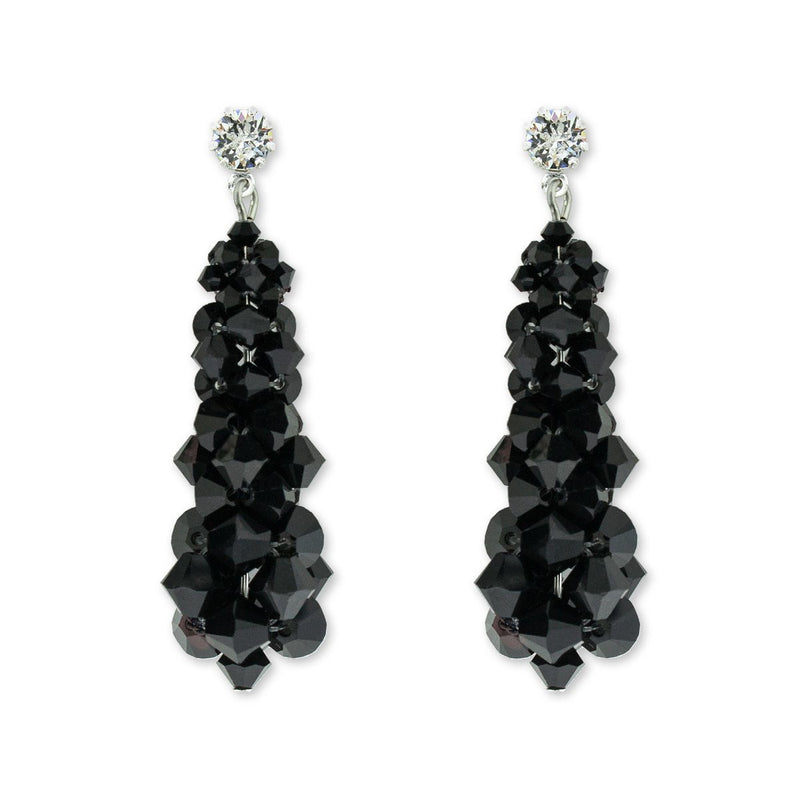 Rock Candy Earrings - black