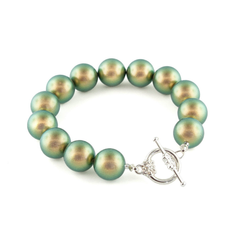 Green Pearl Bracelet