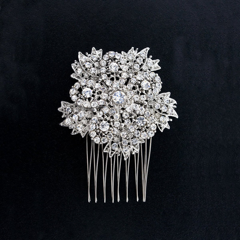 Crystal Embellished Bridal Hair Comb